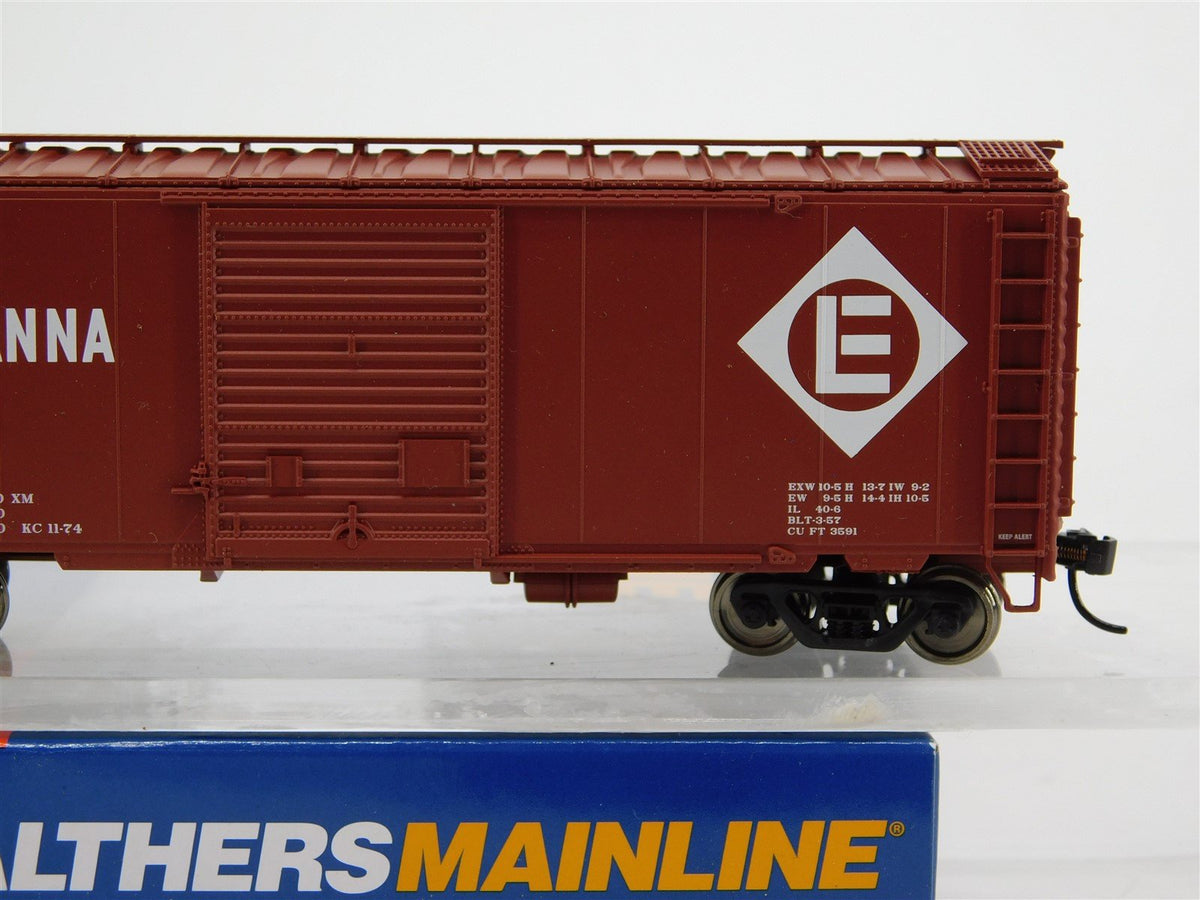 HO Scale Walthers Mainline #910-2254 EL Erie Lackawanna 40&#39; Box Car #55844