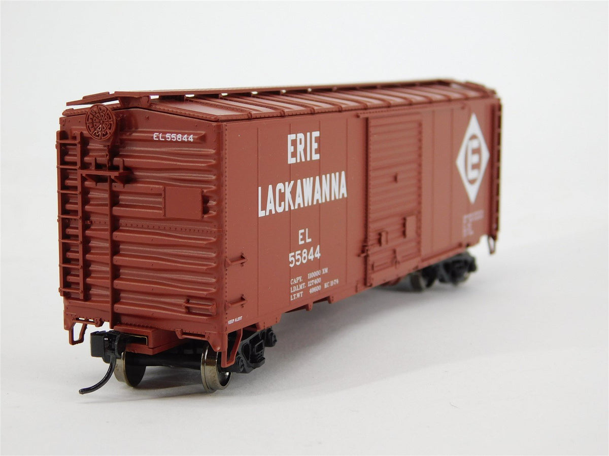 HO Scale Walthers Mainline #910-2254 EL Erie Lackawanna 40&#39; Box Car #55844