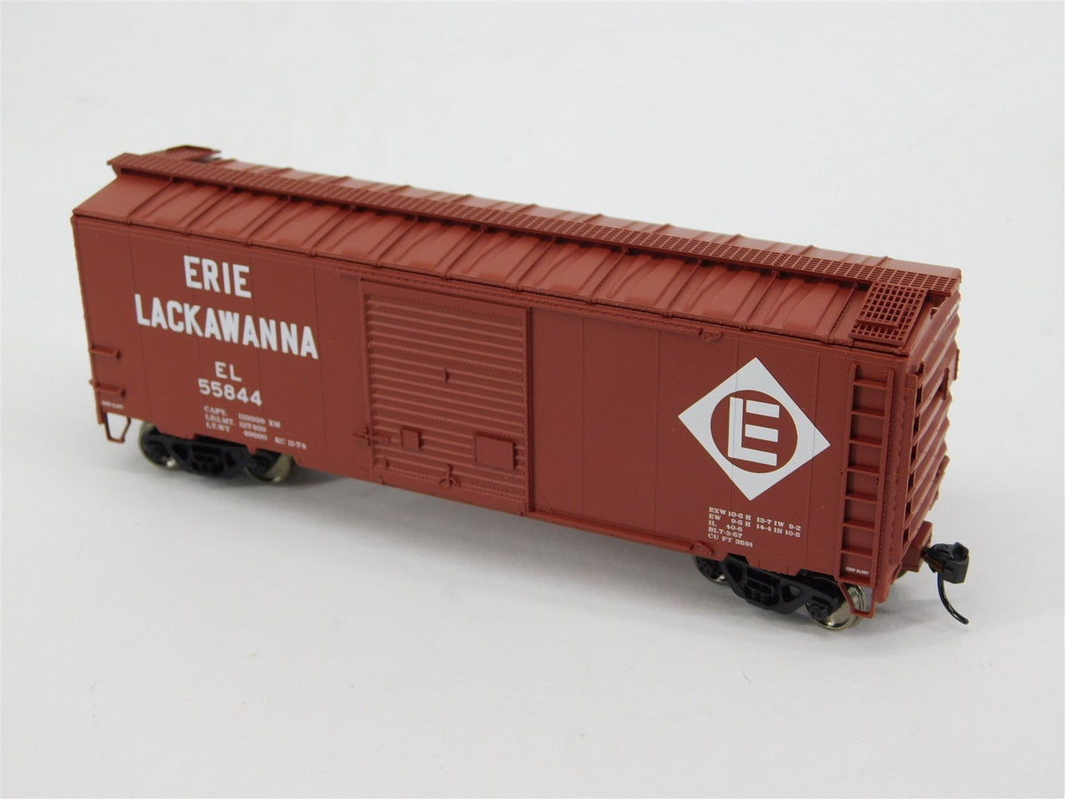 HO Scale Walthers Mainline #910-2254 EL Erie Lackawanna 40&#39; Box Car #55844