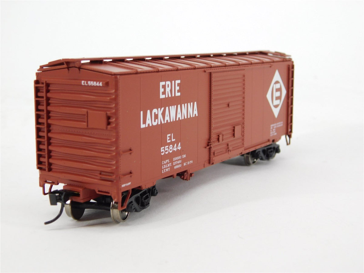 HO Scale Walthers Mainline #910-2254 EL Erie Lackawanna 40&#39; Box Car #55844