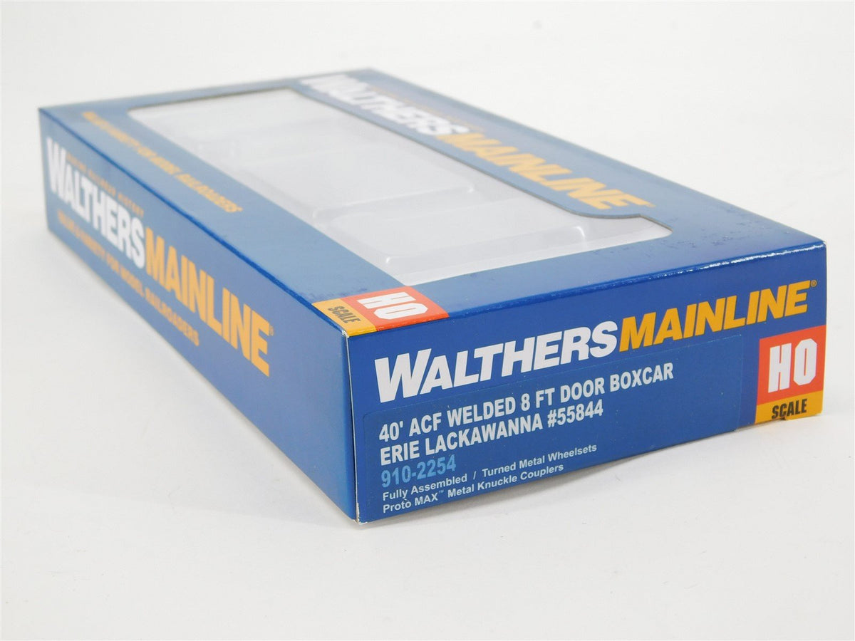 HO Scale Walthers Mainline #910-2254 EL Erie Lackawanna 40&#39; Box Car #55844