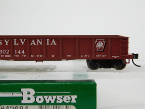 HO Scale Bowser #42684 PRR Pennsylvania 40' Gondola #302144