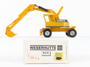 1:50 Scale Die-Cast NZG 101 Weserhutte Hydraulic Backhoe