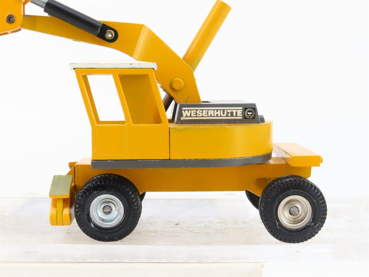 1:50 Scale Die-Cast NZG 101 Weserhutte Hydraulic Backhoe