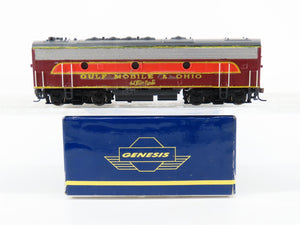 HO Scale Athearn Genesis GMO Gulf Mobile & Ohio Diesel Loco w/ DCC Custom