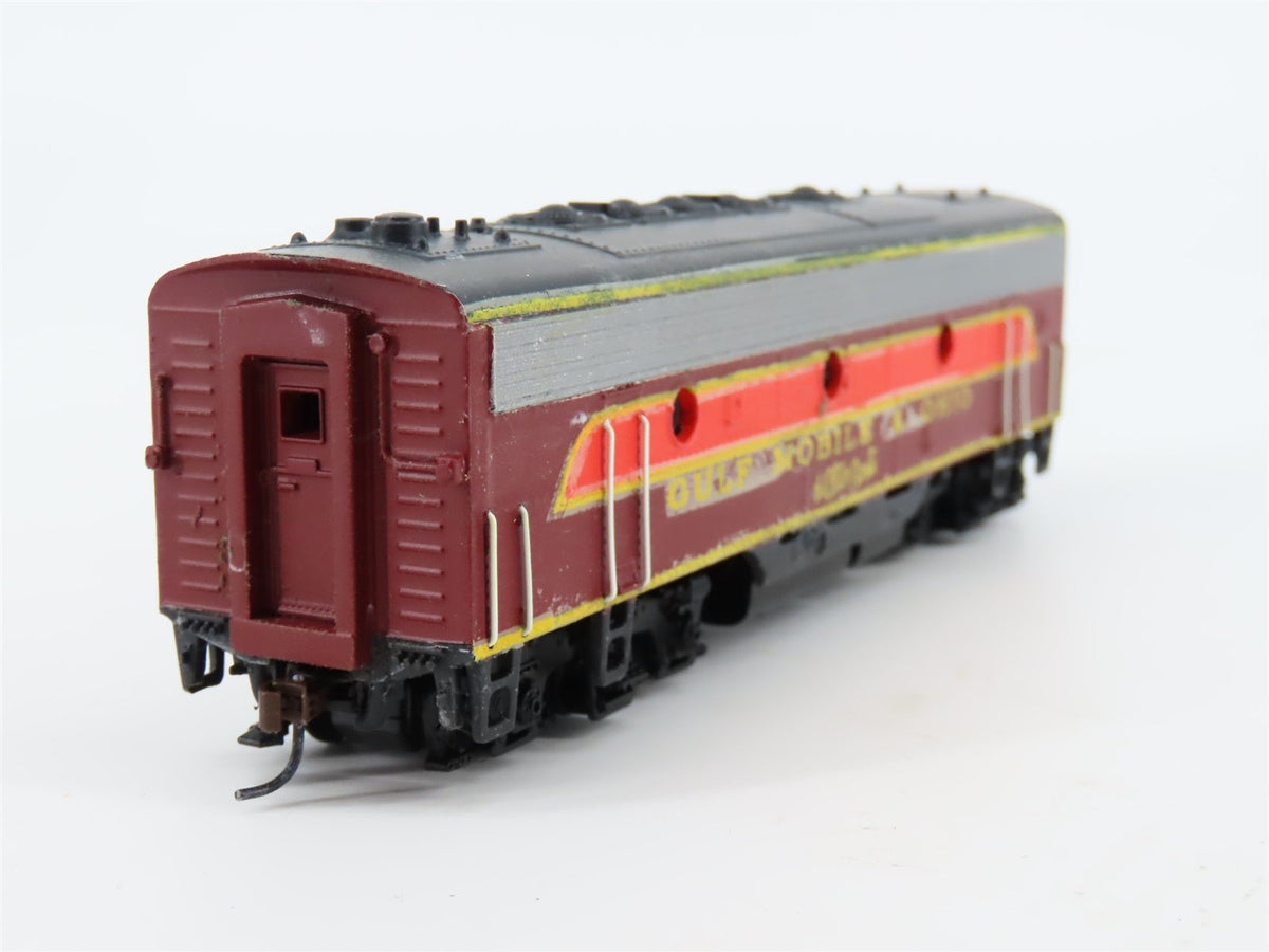 HO Scale Athearn Genesis GMO Gulf Mobile &amp; Ohio Diesel Loco w/ DCC Custom