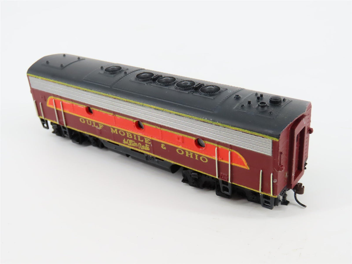 HO Scale Athearn Genesis GMO Gulf Mobile &amp; Ohio Diesel Loco w/ DCC Custom