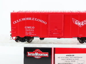 HO Scale Intermountain 45828-08 GMO Gulf Mobile & Ohio 40' Boxcar #5238