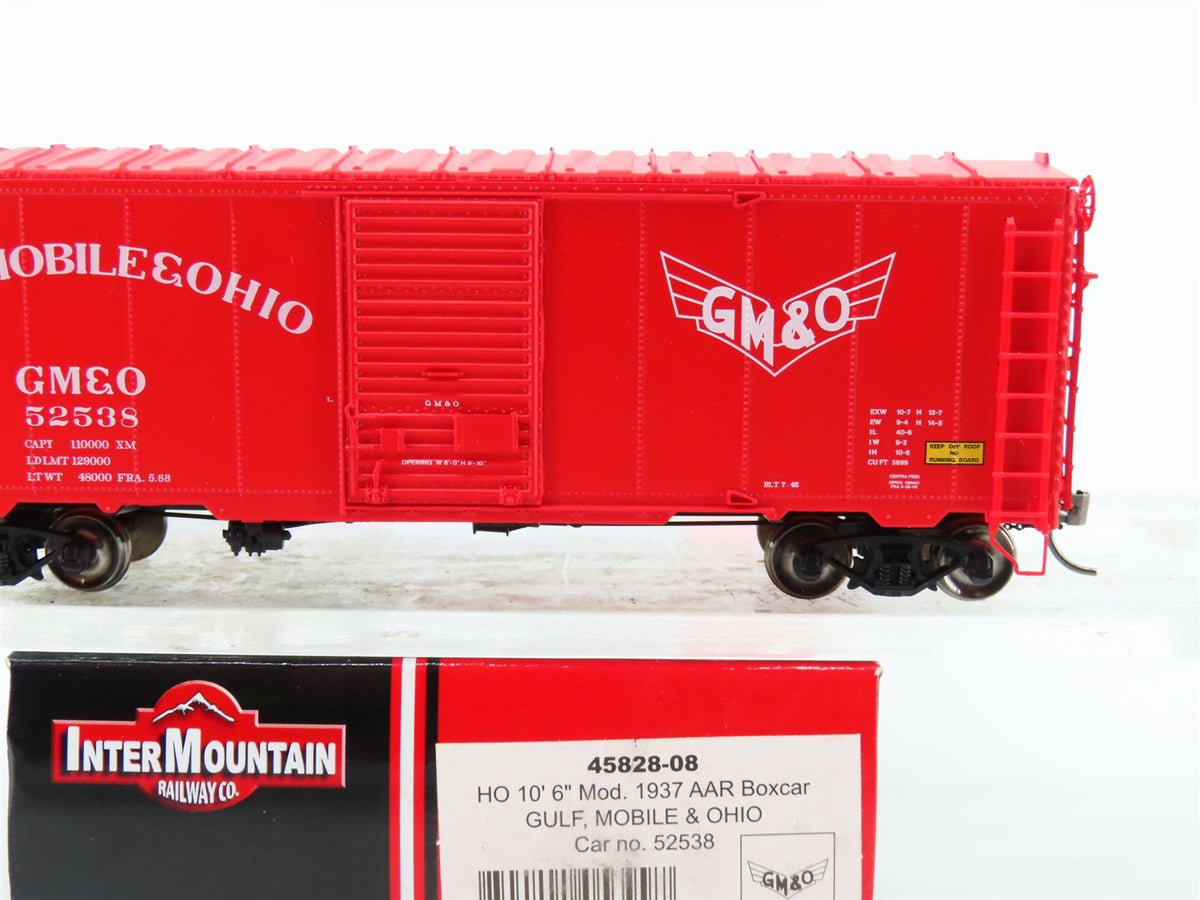 HO Scale Intermountain 45828-08 GMO Gulf Mobile &amp; Ohio 40&#39; Boxcar #5238