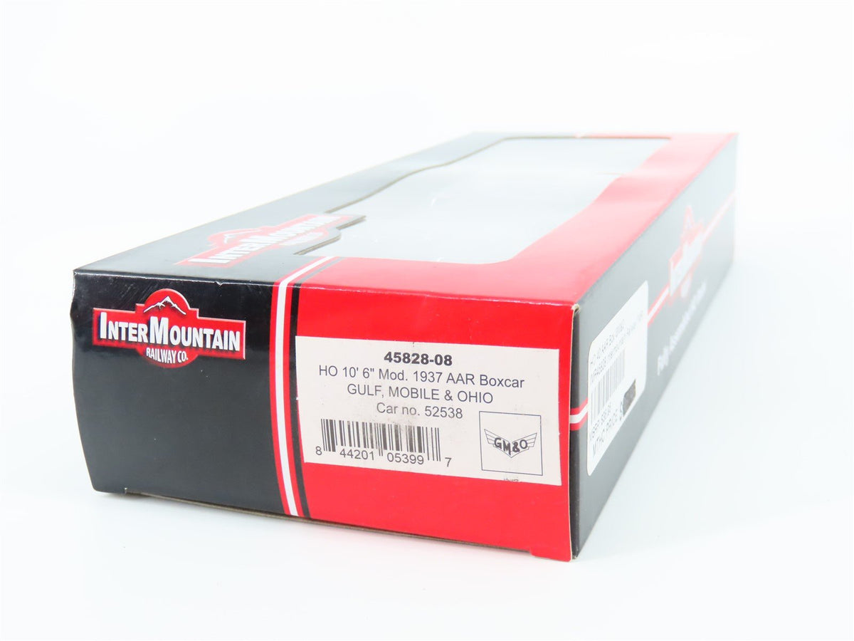 HO Scale Intermountain 45828-08 GMO Gulf Mobile &amp; Ohio 40&#39; Boxcar #5238