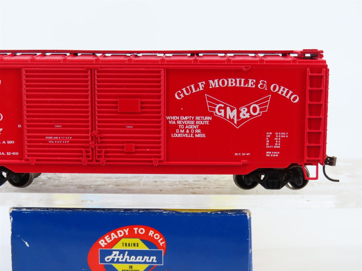 HO Scale Athearn 70166 GMO Gulf Mobile &amp; Ohio 40&#39; Boxcar #24547