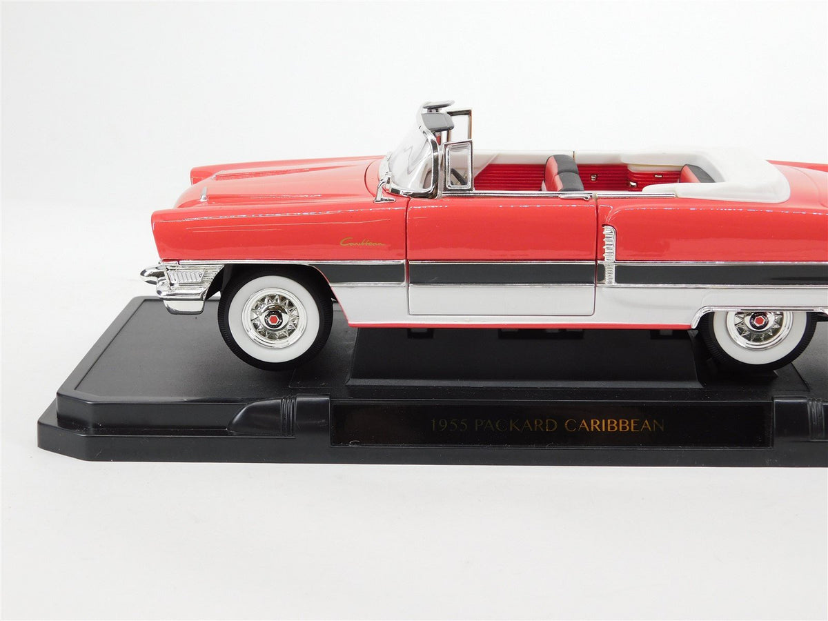 1:18 Scale Die-Cast Automobile 1955 Packard Caribbean - Red/White