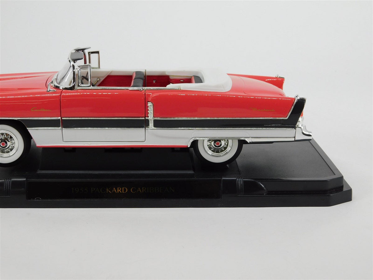 1:18 Scale Die-Cast Automobile 1955 Packard Caribbean - Red/White