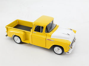 1:24 Scale Diecast 1957 Chevy Panel Delivery Truck - Yellow/White