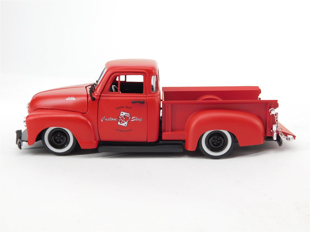 1:24 Scale Jada Toys #50110 1953 Chevrolet 3100 Pickup Truck &quot;Custom Shop&quot;