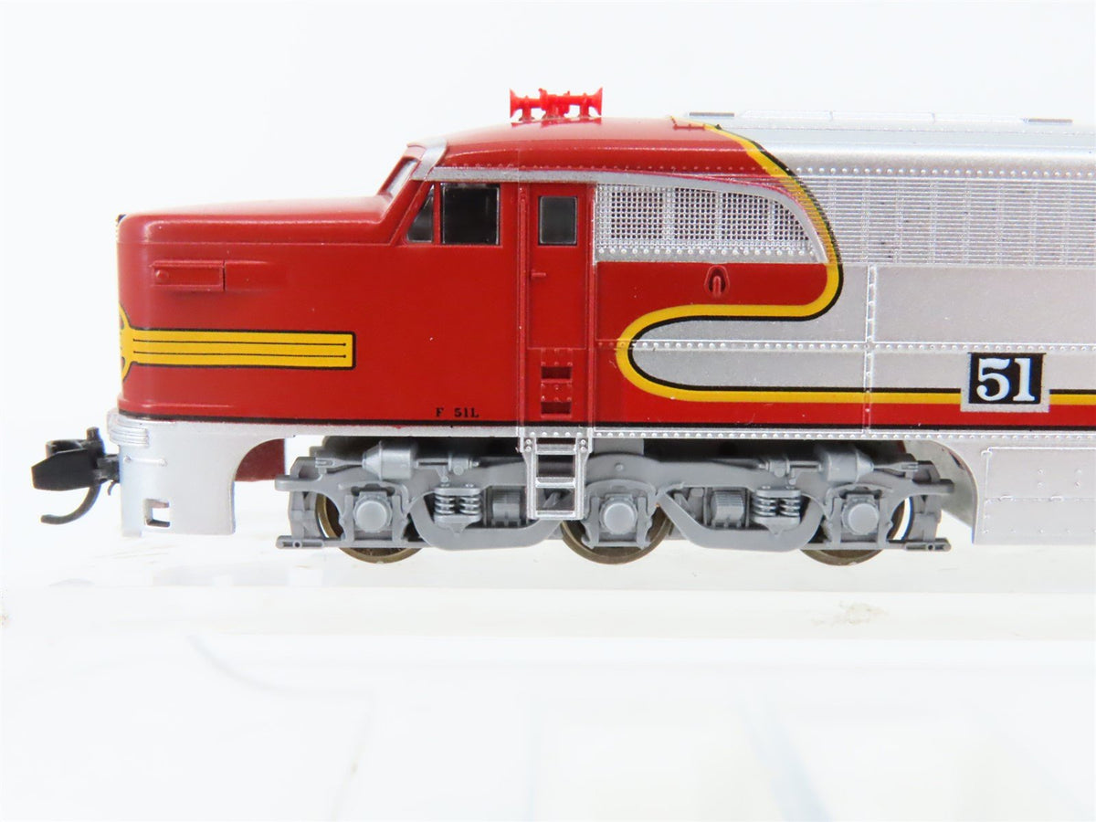 N KATO 106-0501 ATSF Santa Fe &quot;Warbonnet&quot; ALCO PA-1/PB-1 Diesel Set #51 w/DCC