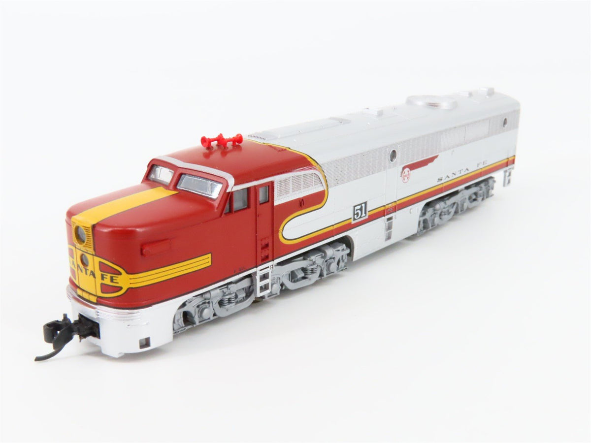 N KATO 106-0501 ATSF Santa Fe &quot;Warbonnet&quot; ALCO PA-1/PB-1 Diesel Set #51 w/DCC