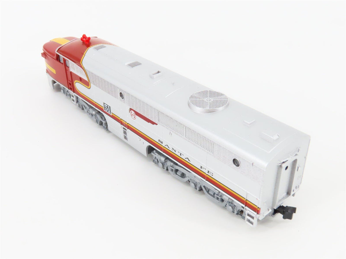 N KATO 106-0501 ATSF Santa Fe &quot;Warbonnet&quot; ALCO PA-1/PB-1 Diesel Set #51 w/DCC