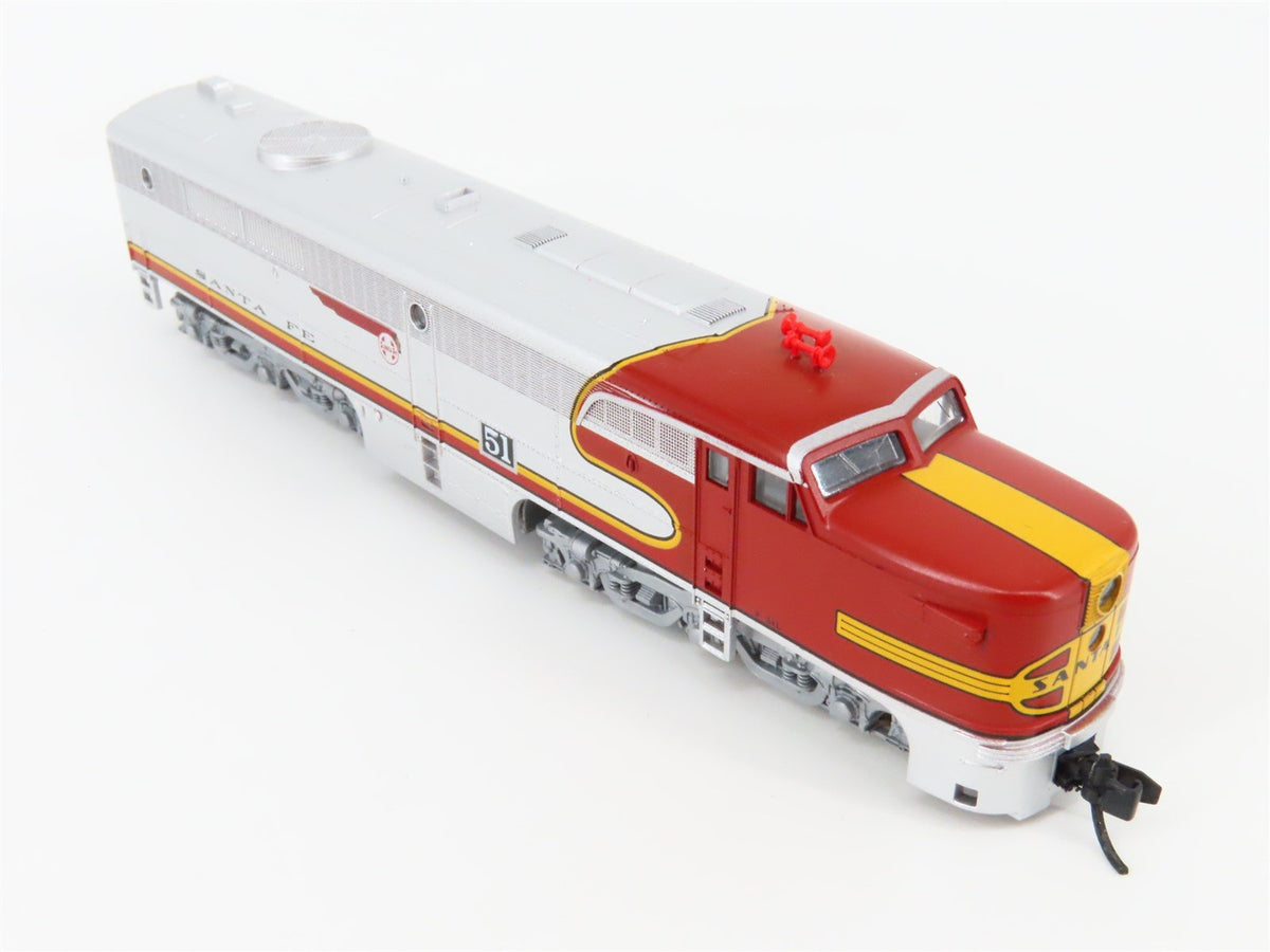 N KATO 106-0501 ATSF Santa Fe &quot;Warbonnet&quot; ALCO PA-1/PB-1 Diesel Set #51 w/DCC