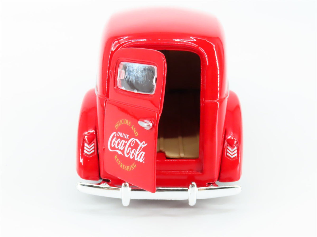 1:24 Scale Die-Cast Automobile 1940 Ford Sedan &quot;Coca-Cola&quot; - Red