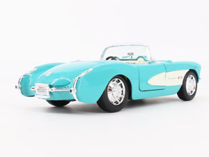 1:24 Scale Maisto #01909 Die-Cast Chevrolet Corvelle Convertible - Teal