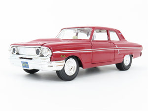 1:24 Scale Maisto Die-Cast Automobile 1964 Ford Fairlane Thunderbolt - Wine