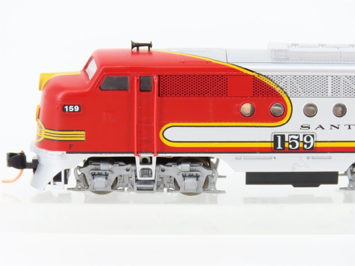 N Micro-Trains MTL 99200101 ATSF &quot;Warbonnet&quot; EMD FTA/B Diesel Set #159 w/DCC