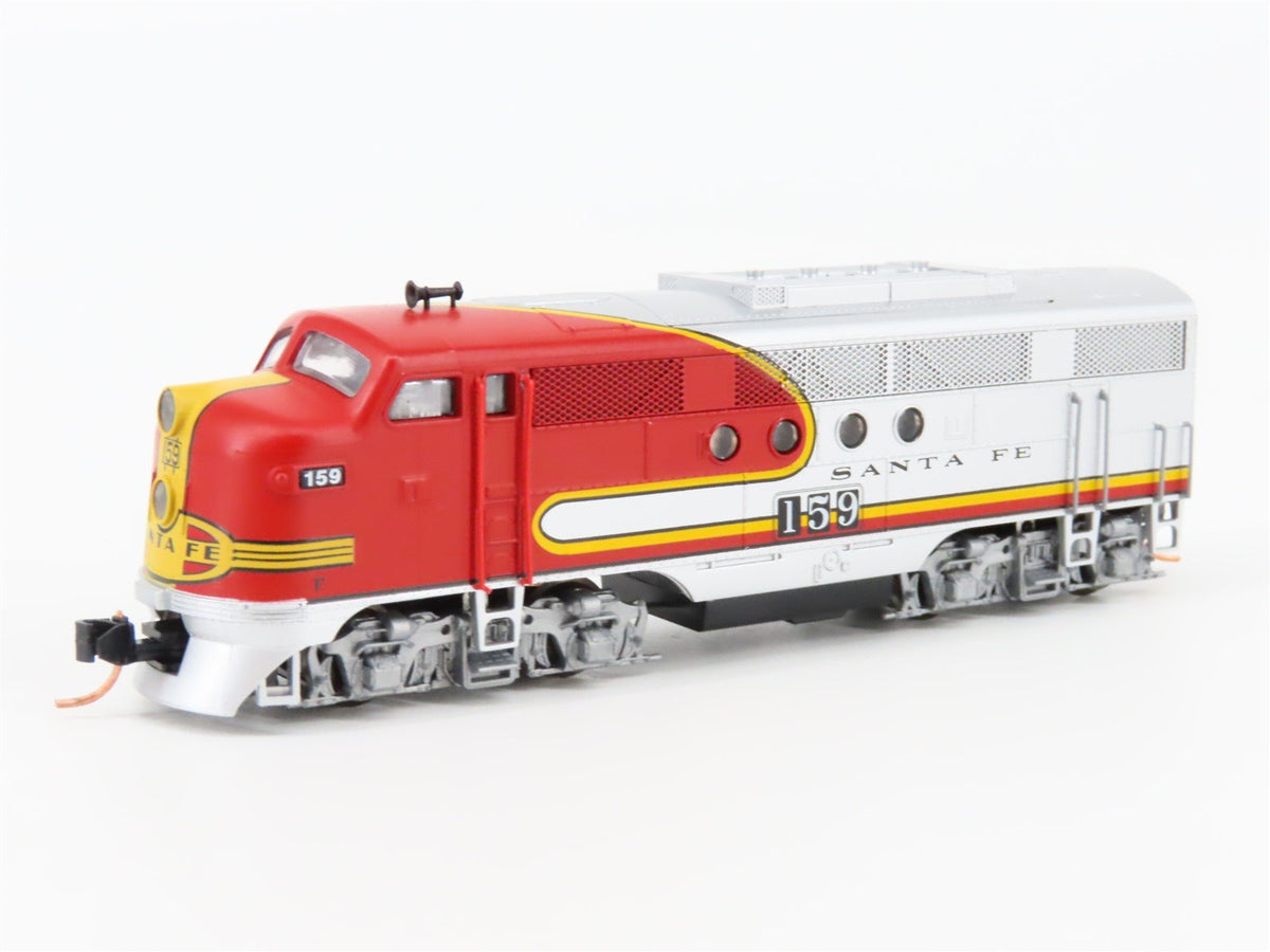 N Micro-Trains MTL 99200101 ATSF &quot;Warbonnet&quot; EMD FTA/B Diesel Set #159 w/DCC