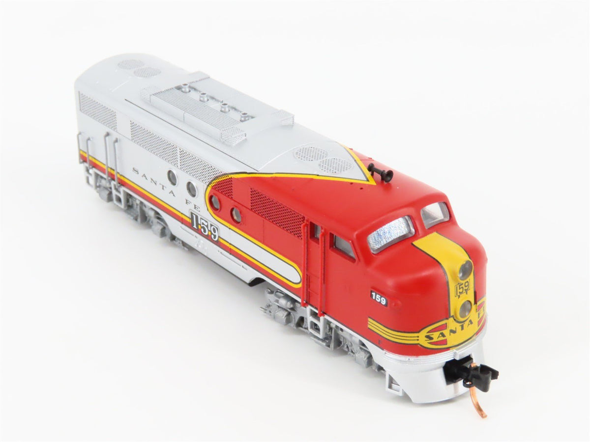 N Micro-Trains MTL 99200101 ATSF &quot;Warbonnet&quot; EMD FTA/B Diesel Set #159 w/DCC