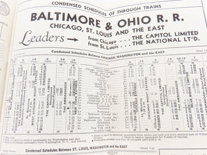 The Alton Railroad Company Time Tables April 27, 1941