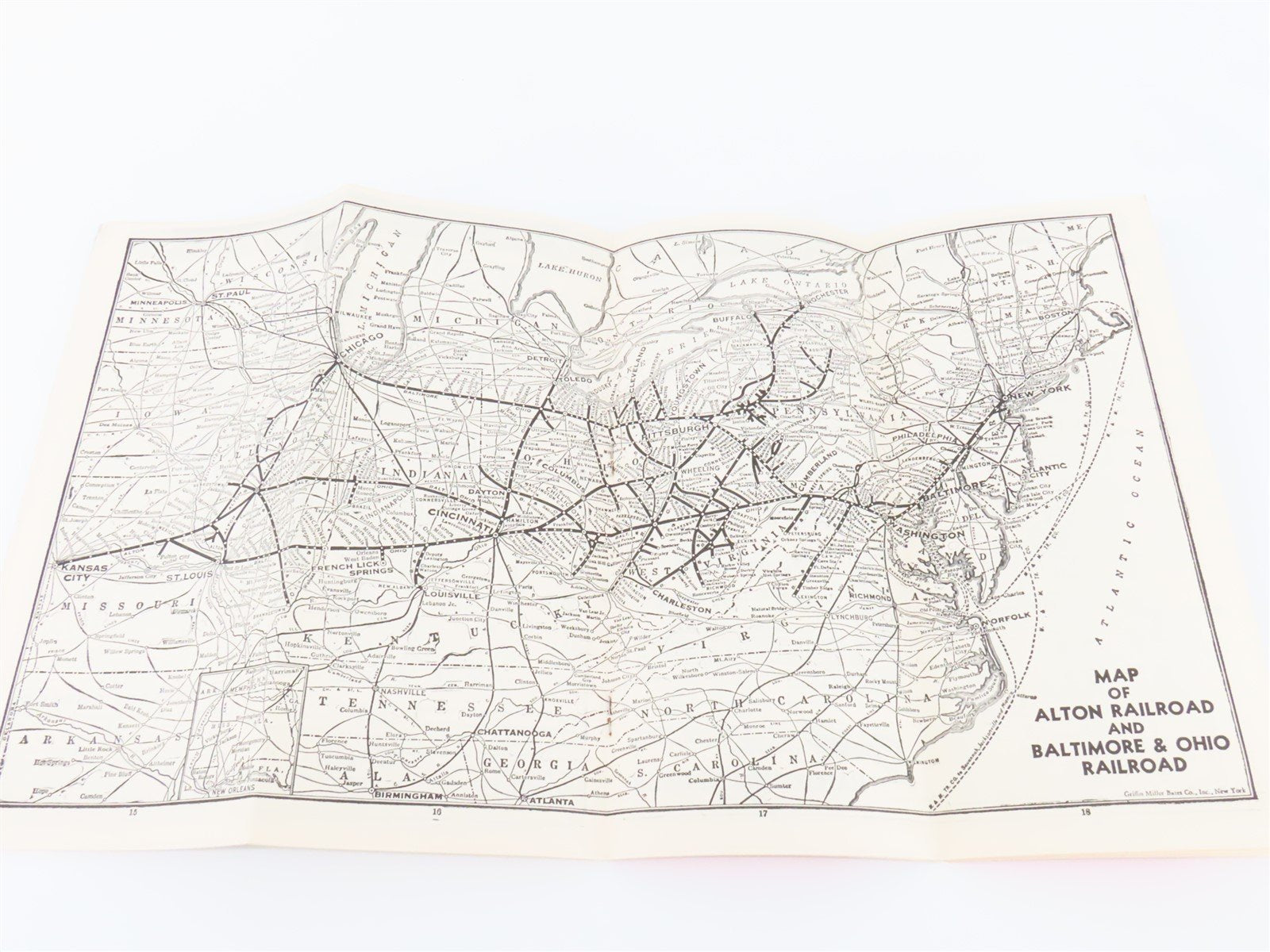 The Alton Railroad Company Time Tables March 29, 1942