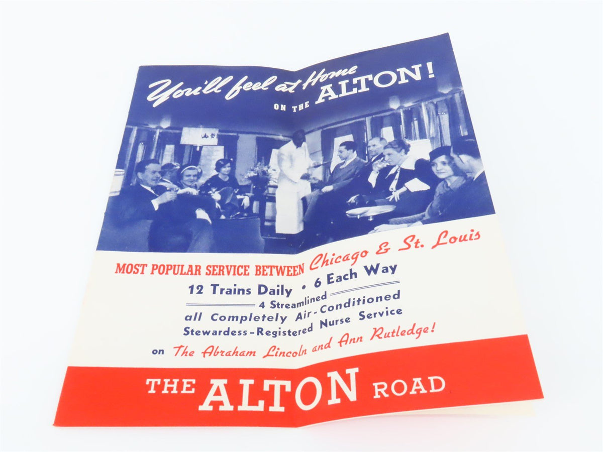 The Alton Railroad Company Time Tables April 28, 1940