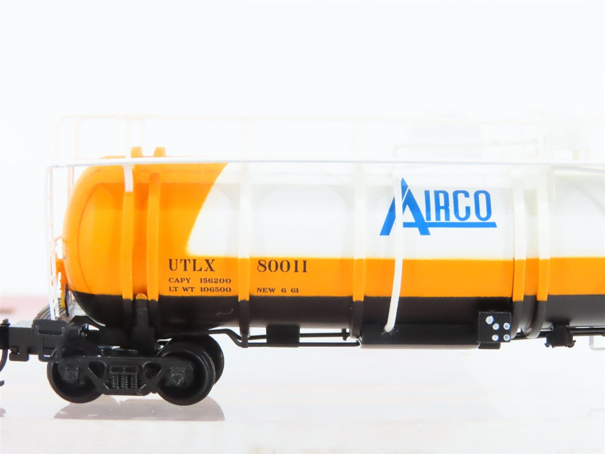 N Broadway Limited BLI 3821 UTLX AirCo Industrial Gas Cryogenic Tank Cars 2-Pack