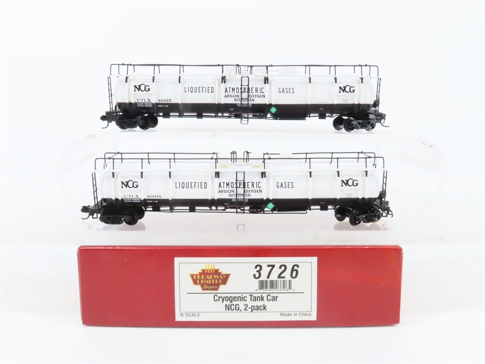 N Scale 4pck auto rack shops cars