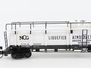 N Broadway Limited BLI 3726 UTLX NCG Cryogenic Tank Cars 2-Pack