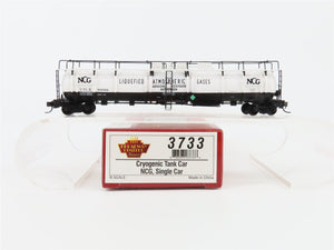 N Broadway Limited BLI 3733 UTLX NCG Cryogenic Tank Car #80016