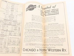 CNW Chicago & North Western Line Time Tables - September 30, 1934