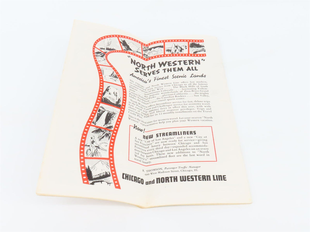 CNW Chicago &amp; North Western Line Time Tables - August 1, 1941