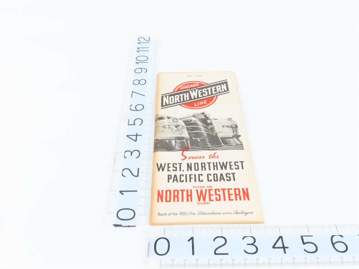 CNW Chicago &amp; North Western Line Time Tables - June 7, 1942