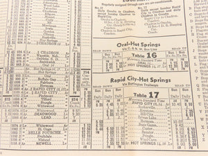 CNW Chicago & North Western Line Time Tables - December 5, 1943