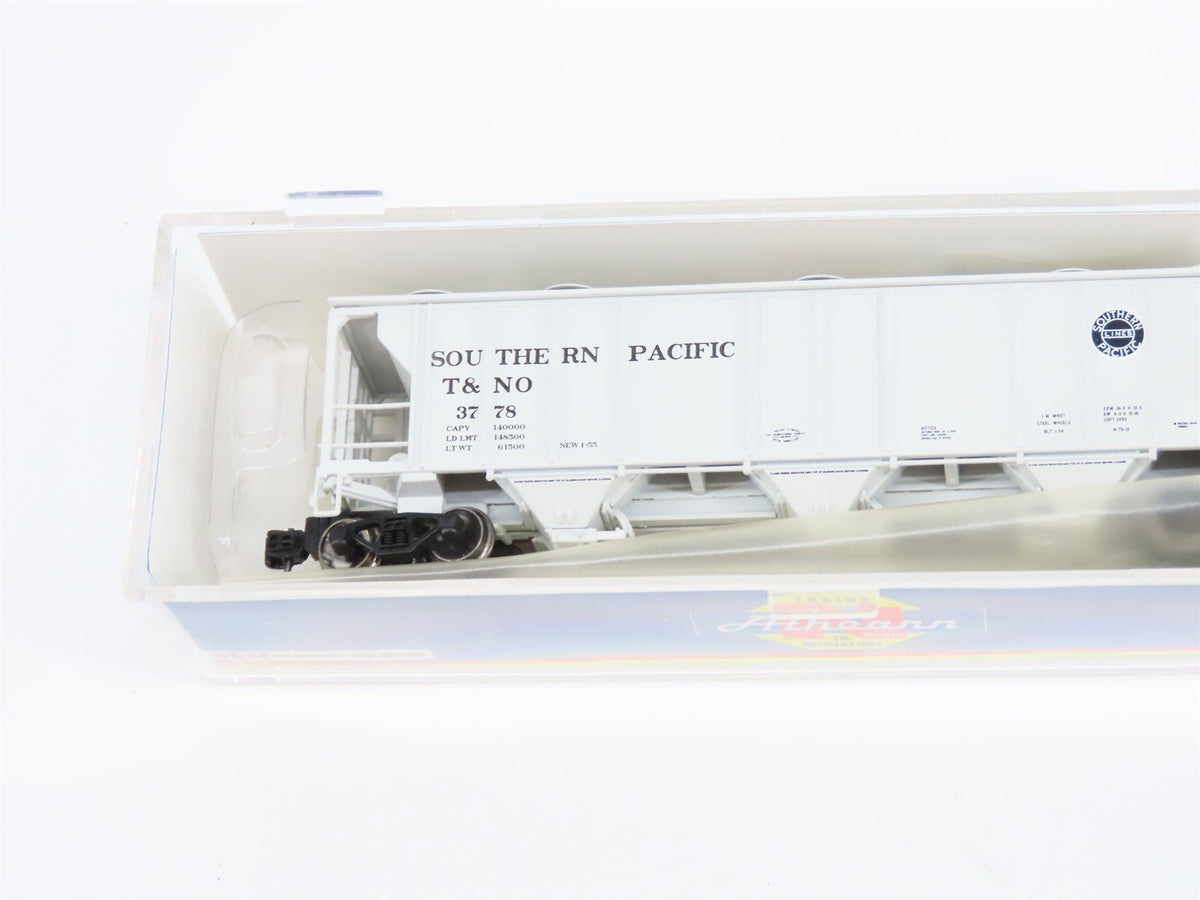 N Scale Athearn ATH23861 T&amp;NO Southern Pacific 3-Bay Covered Hopper #3778