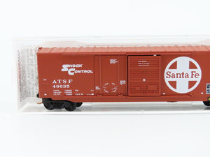 N Micro-Trains MTL 76030 ATSF Santa Fe 50' Plug & Sliding Door Box Car #49635