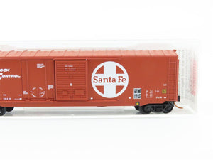 N Micro-Trains MTL 76030 ATSF Santa Fe 50' Plug & Sliding Door Box Car #49635