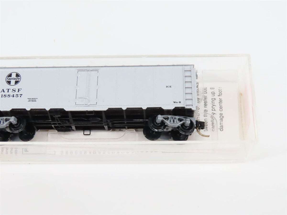 N Scale Micro-Trains MTL 59030 ATSF Santa Fe 40&#39; Steel Side Ice Reefer #188457