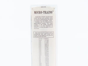 N Kadee Micro-Trains MTL 70010 PFE Pacific Fruit Express 51' Mech Reefer #302011