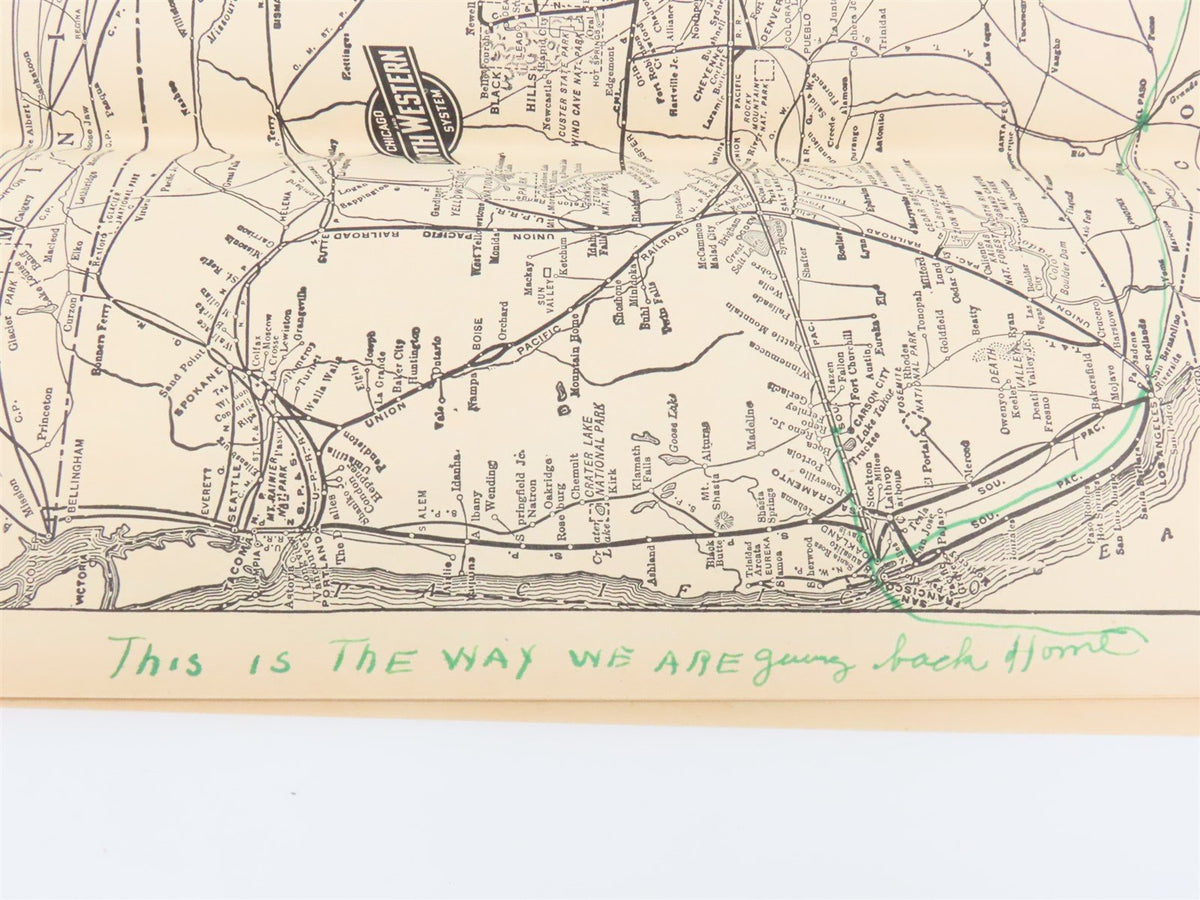 CNW Chicago &amp; North Western Line Time Tables - March 31, 1946