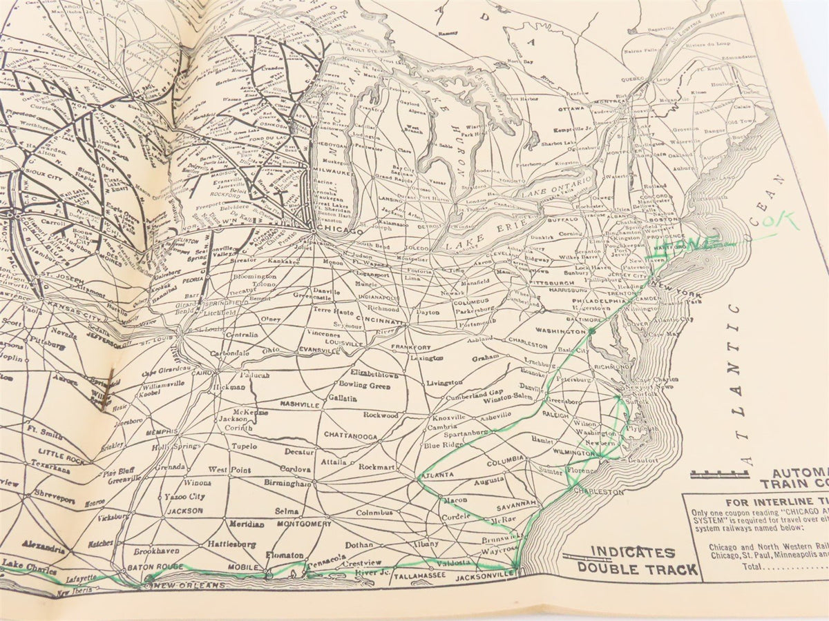 CNW Chicago &amp; North Western Line Time Tables - March 31, 1946