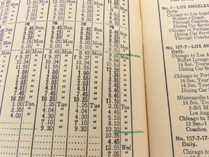 CNW Chicago & North Western Line Time Tables - March 31, 1946