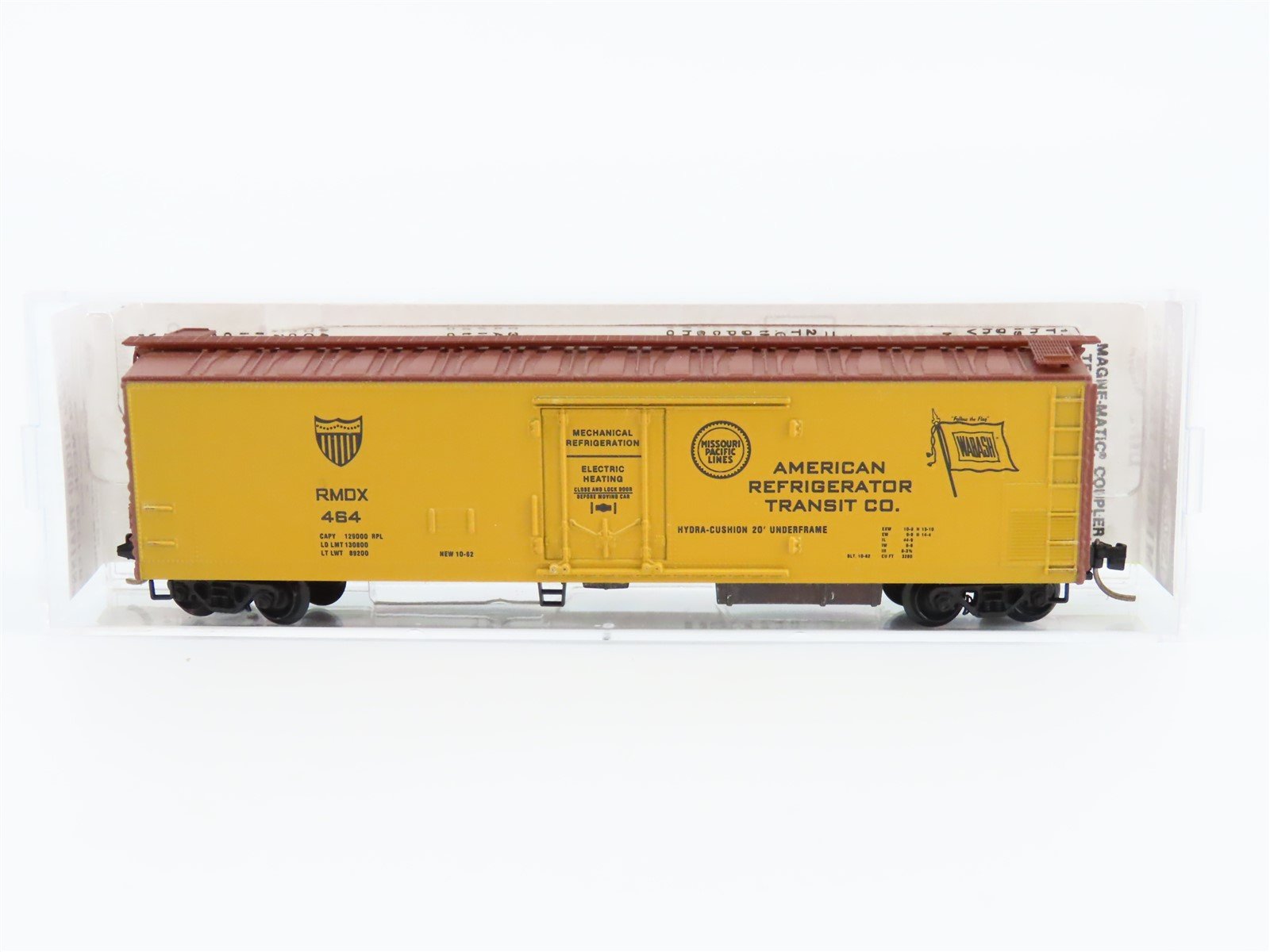 N Kadee Micro-Trains MTL 69050 RMDX American Refrigerator 51' Mech Reefer #464