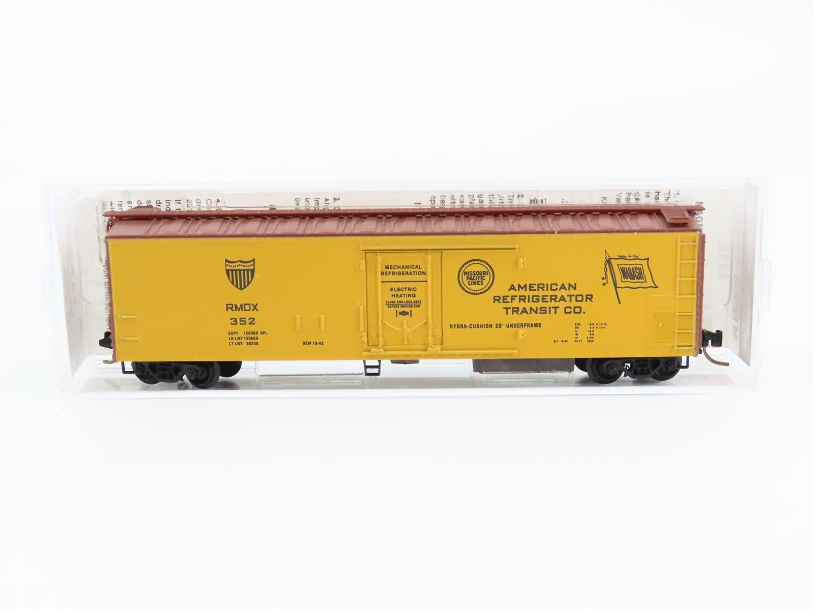 N Kadee Micro-Trains MTL 69050 RMDX American Refrigerator 51' Mech Reefer #352